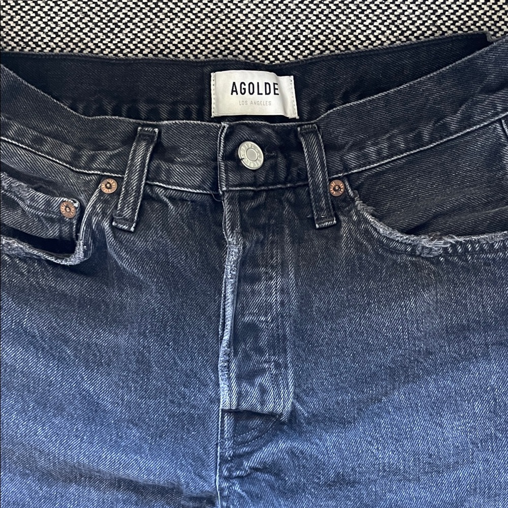 Agolde Parker Long

Black/ charcoal color

Good condition